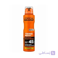 اسپری دئودورانت ضد تعریق لورال Men Expert Thermic Resist حجم ۲۵۰ میلی‌لیتر