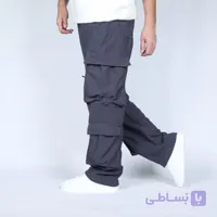 شلوار کارگو مردانه ۷ جیب اسپرت جنس کتان بنگال