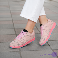 کفش کتانی زنانه مدل نایک صورتی | کتونی اسپرت دخترانه شیک و راحت