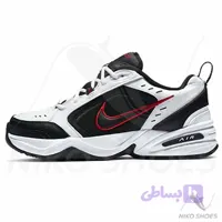 کفش ورزشی مردانه نایک مدل Air Monarch IV (سفید/مشکی/قرمز)