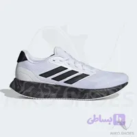 کتونی مردانه آدیداس مدل Runfalcon 5 – JI0872 – سفید مشکی