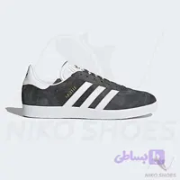 کفش آدیداس گزله خاکستری مدل BB5480 | کتونی کلاسیک Adidas Gazelle