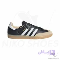 کتونی آدیداس سامبا Adidas Samba OG کد JS3832 | رنگ مشکی کلاسیک با زیره عسلی