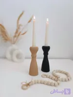 جاشمعی و شمعدان شیاردار یک عددی