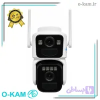 دوربین مینی اسپید دام دو لنز شارژی سیم‌کارتی اوکم مدل O-Kam DS2