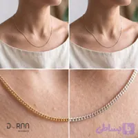 زنجیر ژوپینگ مدل کارتیه ظریف 45 سانتی‌متری