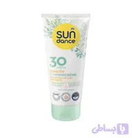 کرم ضد آفتاب پوست حساس و خشک سان دنس spf 30 100ml