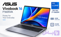 لپ تاپ ASUS Vivobook 16 F1605VA Core i7-13620H، رم 24GB، SSD 512GB