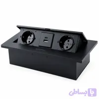 پریز توکار داشبوردی شارژردار کد 1020 با USB و Type-C