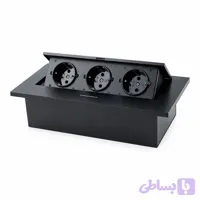 پریز توکار داشبوردی سه سوکت کد 1010