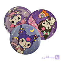 آینه گرد کرومی