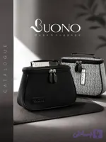 کیف آرایشی دسته‌دار بونو مدل 5080 طرح کنف