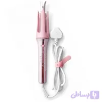 دستگاه کرلی اصلی مو شیگلم (SHEGLAM) مدل صورتی – One Touch Instant Curler