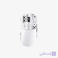 موس بی سیم گیمینگ Attack Shark R1 سفید + گریپ anti slip اختصاصی