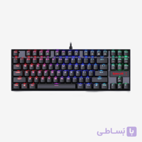 کیبورد گیمینگ ردراگون K552 فول RGB مشکی مکانیکال پارت آمریکا USA سوییچ آبی