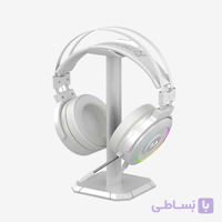 هدست گیمینگ  Redragon Lamia 2 H320 رنگ سفید + پایه نگهدارنده