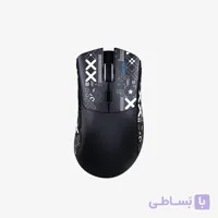 موس بی سیم گیمینگ Attack Shark R1 مشکی + گریپ anti slip اختصاصی
