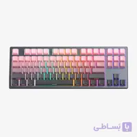 کیبورد گیمینگ MageGee Captain 87 Scarlett Dusk Side