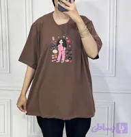 تیشرت زنانه/تیشرت سایز بزرگ