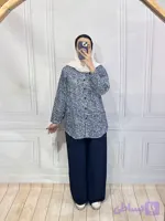 شومیزشلوار/ست بیرونی/مانتو (کد UFQAS)