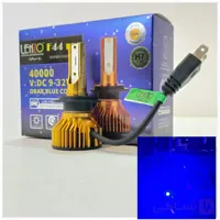 هدلایت لنزو مدل F44 Pro رنگ نور آبی پایه H7 چیپ CSP با شدت نور ۴۰۰۰۰ لومن
