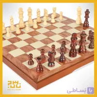 صفحه و مهره چوبی و سفری وارداتی شطرنج FanVince