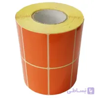 لیبل کاغذی سایز 51*34 دو ردیفه چاپ ریبونی