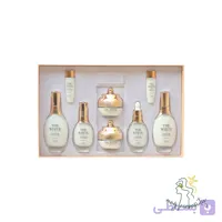ست مراقبت پوست سفید کننده و ضدچروک آنجو وایت سیگنیچر