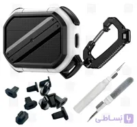 کاور و کیت تمیزکننده ایرپاد مدل تترگارد – TETHERGUARD Airpods Case/Cover
