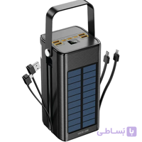پاور بانک خورشیدی گرین لاین مدل GL-PX79 ظرفیت ۱۰۰ هزار میلی آمپر