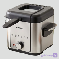 سرخ‌کن برقی عمیق پرودو Lifestyle Crispo ظرفیت 1.5 لیتر مدل PDLFSTMX15SLBK