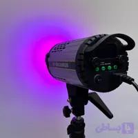 ویدیو لایت حرفه ای 400 وت مدل KY-BK0306RGB Video Light بدنه فلزی