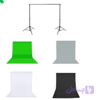 کیت پایه استند پرتابل همراه 3 فون عکاسی