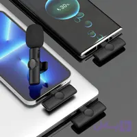 میکروفون یقه ای بیسیم مدل K11 dual دو کاربر