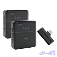 میکروفون یقه ای بیسیم مدل ُSX8 dual دو کاربر