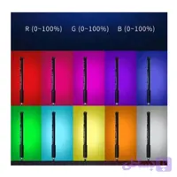 پنل نور ثابت فلات RGB (سانپک) مدل LED KY-BK926 RGB