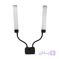 نور بازویی ثابت مدل هیرو Hero HR-112 Dual LED همراه پایه تاشو