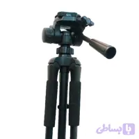 سه پایه نگهدارنده موبایل و دوربین حرفه ای مدل TRIPOD-3580 همراه کیف و هولدر موبایلی
