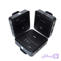 میکروفون یقه ای بیسیم مدل SX9 dual دو کاربر