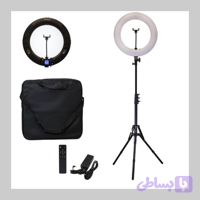رینگ لایت KY-BK 512 Ring Light به همراه پایه (56 سانتی متر 88 وات بزرگترین سایز)