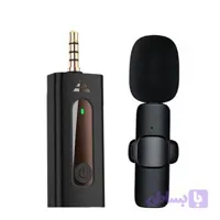 میکروفون یقه ای بیسیم مدل K35 dual دو‌کاربره