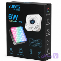 پنل نور ثابت فلات RGB (سانپک) مدل YJBEI S6R RGB 6W LED Flat Light