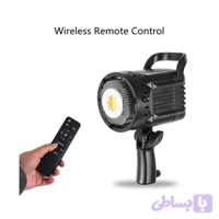 ویدیو لایت حرفه ای 300 وات مدل Video Light Ky-Bk 1201 New به همراه سه پایه و اکتاباکس 90 cm فلزی