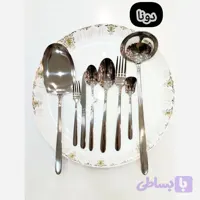 سرویس قاشق چنگال استیل یونیک 24 نفره فوق ضخیم