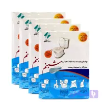 روکش توالت فرنگی شبنم 04؛ چهار بسته 20 عددی