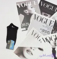 جوراب نخ پنبه نایک مشکی