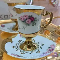 ست قهوه خوری طلاکوب KOSOVA ترکیه | IST-168
