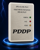 محافظ و نوسان گیر برق مرکزی پریزی مدل 1PE-SA-SD-3×13S