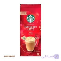 قهوه فوری استارباکس تافی و نات لاته Starbucks Nut Latte