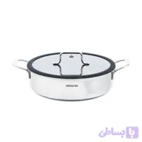 تابه دو دسته 28سانت کف لیزری عرشیا مدلSS622-3700